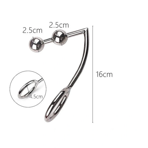 Anal Hooks Two Hook Anal Suspension Sexual PerfectFit 4354 Ball 0810